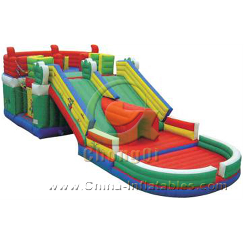 giant adult inflatable slide